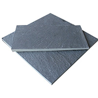 black slate stone tiles